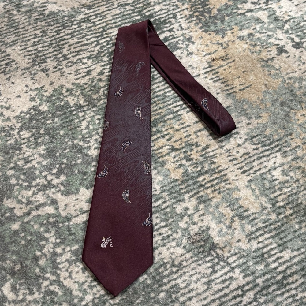 Vintage 60s Don Loper Paisley Necktie EUC